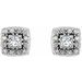 Halo-Style Earrings