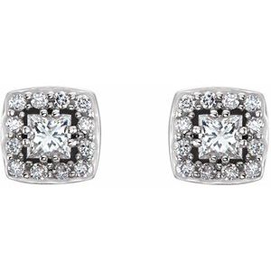 Halo-Style Earrings