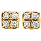 Cluster Earrings