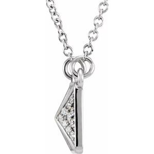 Pyramid Necklace or Center