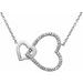 Interlocking Heart Necklace