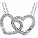 Interlocking Hearts Necklace