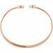 Circle Hinged Cuff Bracelet