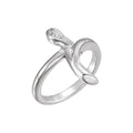 Accented Cross Ring
