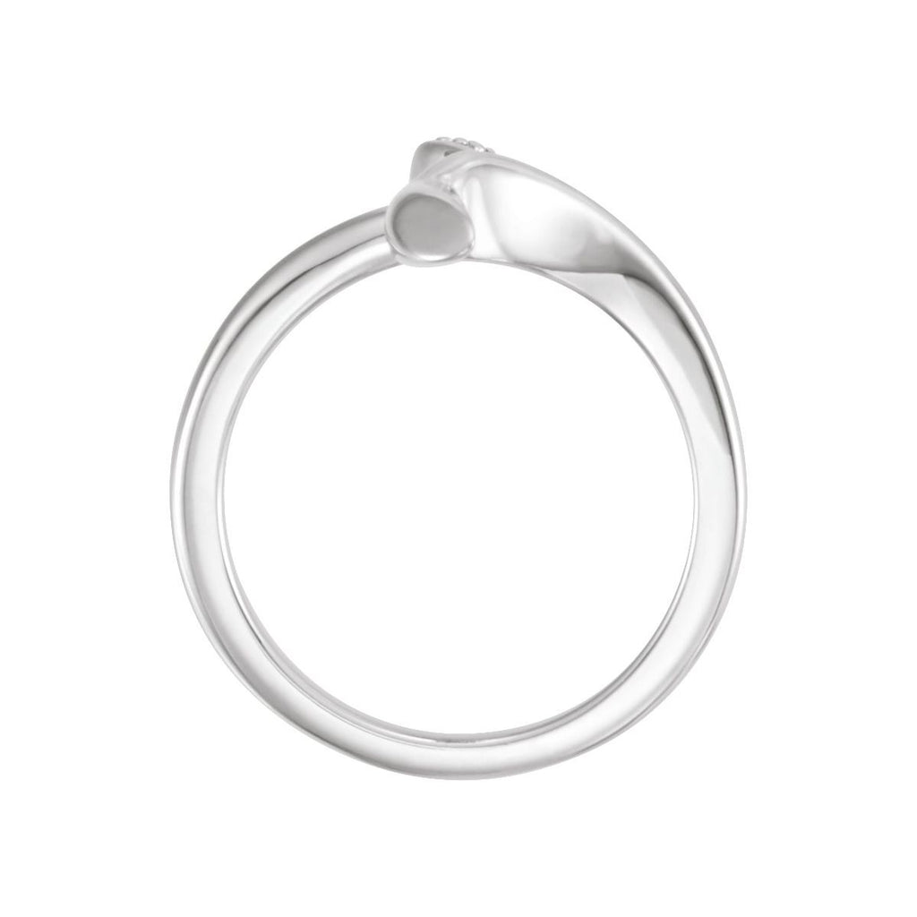 Accented Cross Ring
