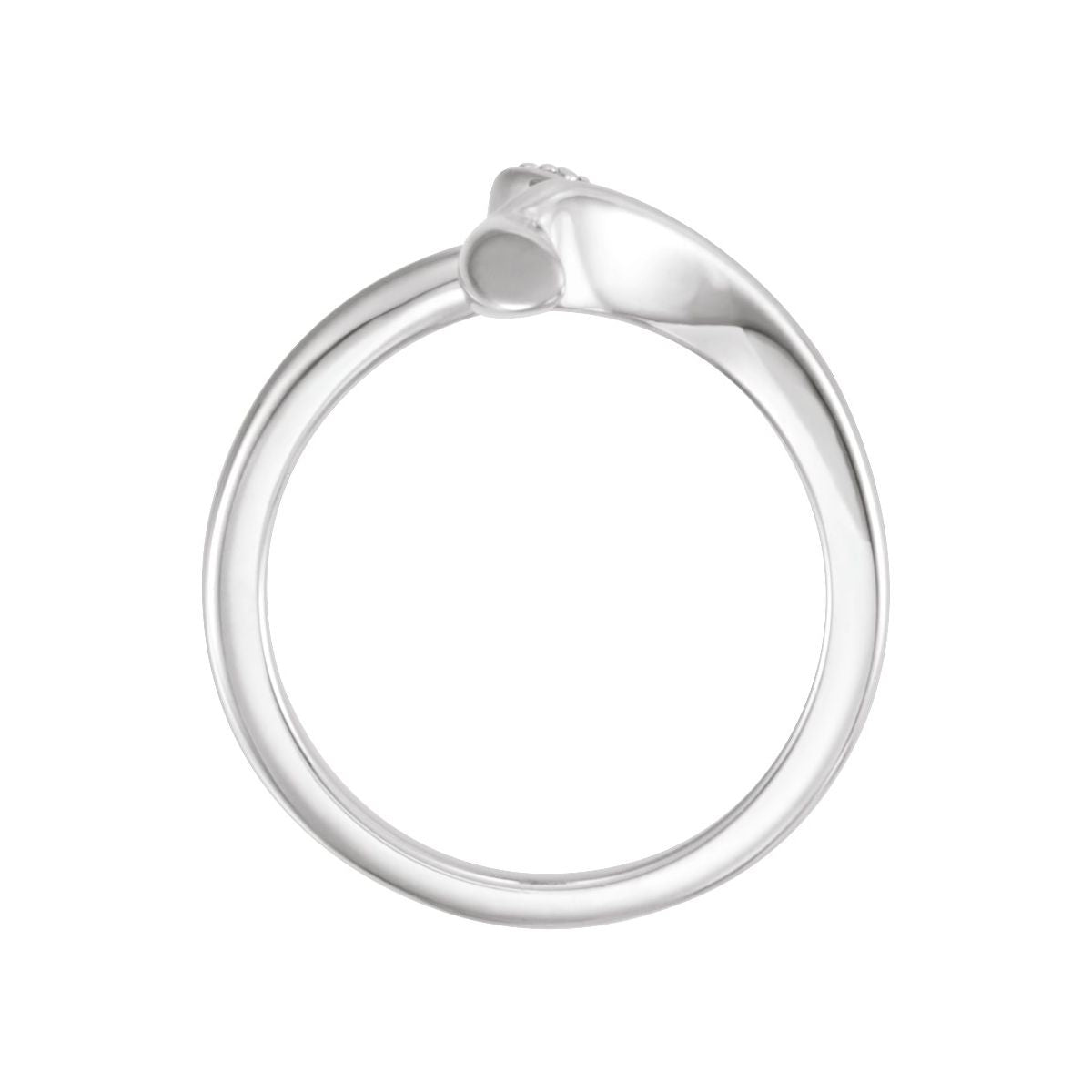 Accented Cross Ring