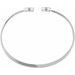 Circle Hinged Cuff Bracelet