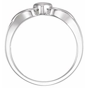 Heart & Cross Ring