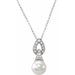 Accented Pearl Necklace