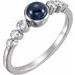 Bezel-Set Ring