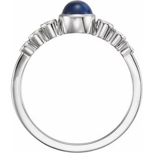 Bezel-Set Ring