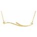 Curvilinear Bar Necklace