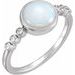 Bezel-Set Ring