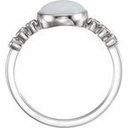 Bezel-Set Ring