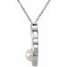 Pearl Heart Necklace or Pendant