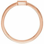 Rectangle Signet Ring