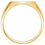 Oval Signet Ring