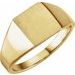 Rectangle Signet Ring
