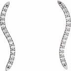 Accented Ear Climbers