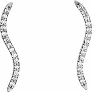 Accented Ear Climbers