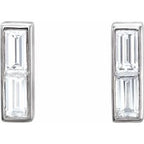 Baguette Bar Earrings
