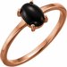 Cabochon Solitaire Ring