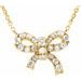Bow Necklace