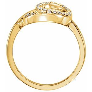 Accented Freeform Ring