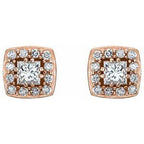 Halo-Style Earrings