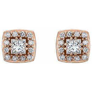 Halo-Style Earrings