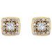 Halo-Style Earrings