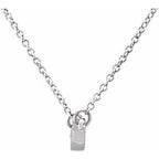 Freeform Bar Necklace