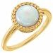 Bezel-Set Cabochon Ring