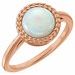 Bezel-Set Cabochon Ring