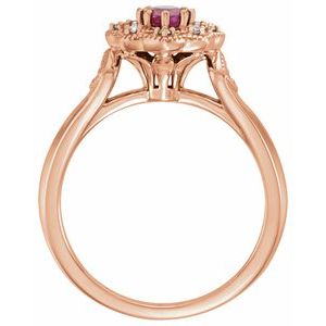 Halo-Style Ring