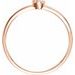 Bezel-Set Solitaire Ring