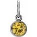 Posh Mommy® Imitation Birthstone Charm/Pendant