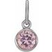 Posh Mommy® Imitation Birthstone Charm/Pendant