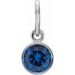 Posh Mommy® Imitation Birthstone Charm/Pendant