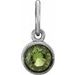 Posh Mommy® Imitation Birthstone Charm/Pendant