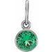 Posh Mommy® Imitation Birthstone Charm/Pendant