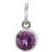 Posh Mommy® Imitation Birthstone Charm/Pendant