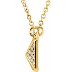 Pyramid Necklace or Center