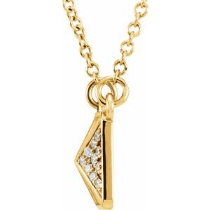 Pyramid Necklace or Center