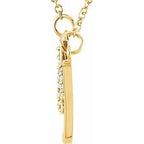 "Lucky" Phrase Necklace or Center