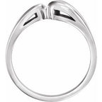 Solitaire Engagement Ring or Band