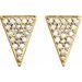Triangle Earrings