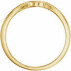 2.5 mm Matching Band for Tulipset® Solitaire Mounting