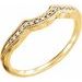 Accented Vintage-Inspired Engagement Ring or Band