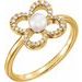 Pearl Clover Ring